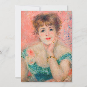 Pierre-Auguste Renoir - Actrice Jeanne Samary Bedankkaart