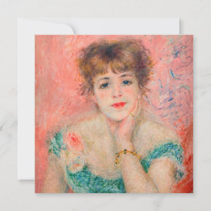 Pierre-Auguste Renoir - Actrice Jeanne Samary Kaart