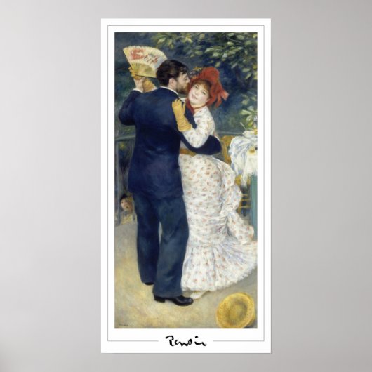Pierre-Auguste Renoir Affiche d'art Zedign #10 (Devant)