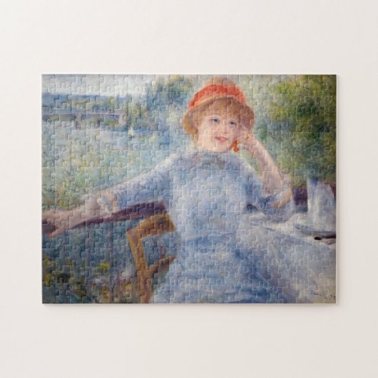 Pierre Auguste Renoir - Alphonsine Fournaise Legpuzzel (Horizontaal)