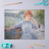 Pierre Auguste Renoir - Alphonsine Fournaise Tissuepapier (Craft)