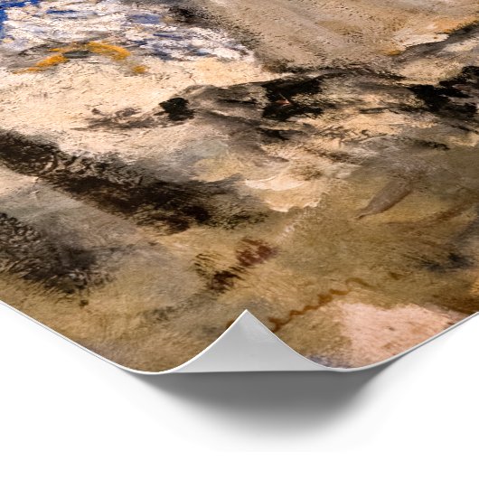 Pierre-Auguste Renoir - Baden in de Seine Poster (Hoek)