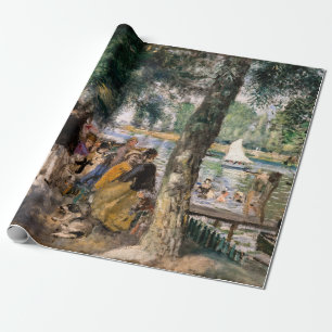 Pierre-Auguste Renoir - Baden op de Seine Cadeaupapier