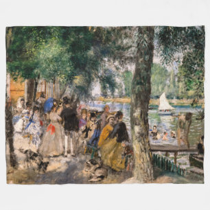 Pierre-Auguste Renoir - Baden op de Seine Fleece Deken
