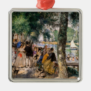 Pierre-Auguste Renoir - Baden op de Seine Metalen Ornament