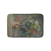 Pierre-Auguste Renoir - Bloemen in een vaas 1866 Badmat (Voorkant)