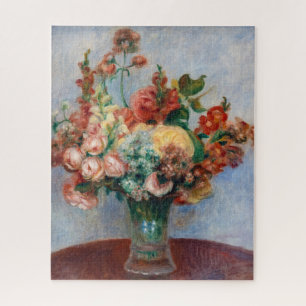 Pierre-Auguste Renoir - Bloemen in een vaas Legpuzzel