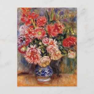 Pierre-Auguste Renoir-Bouquet Briefkaart