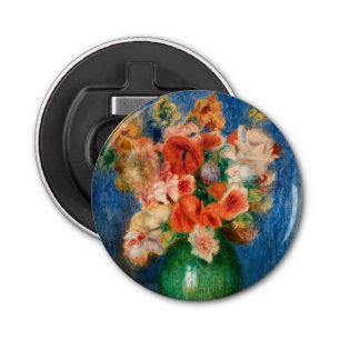 Pierre-Auguste Renoir - Bouquet Button Flesopener