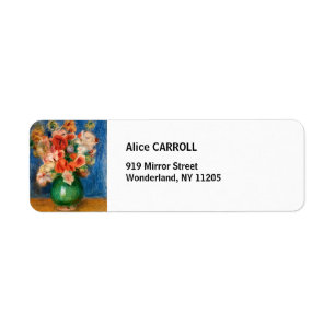 Pierre-Auguste Renoir - Bouquet Etiket