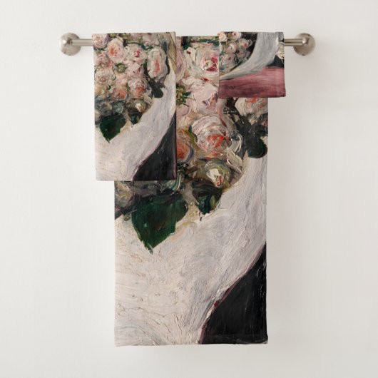 Pierre-Auguste Renoir - Bouquet in een doos Bad Handdoek (Insitu)