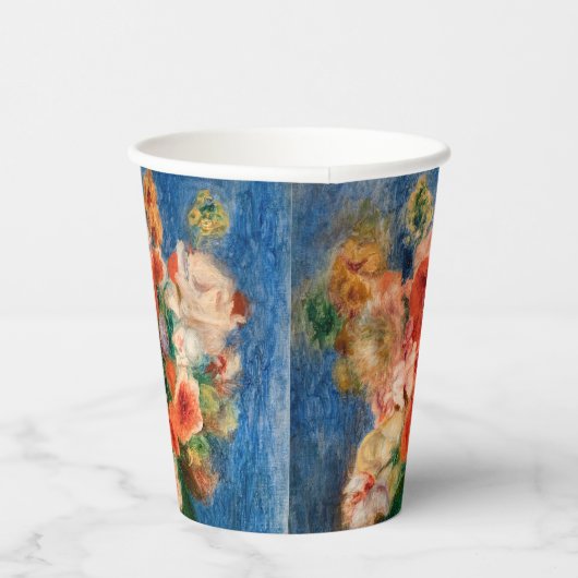 Pierre-Auguste Renoir - Bouquet Papieren Bekers (Rechts)
