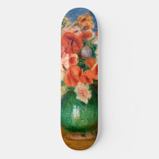 Pierre-Auguste Renoir - Bouquet Skateboard (Voorkant)