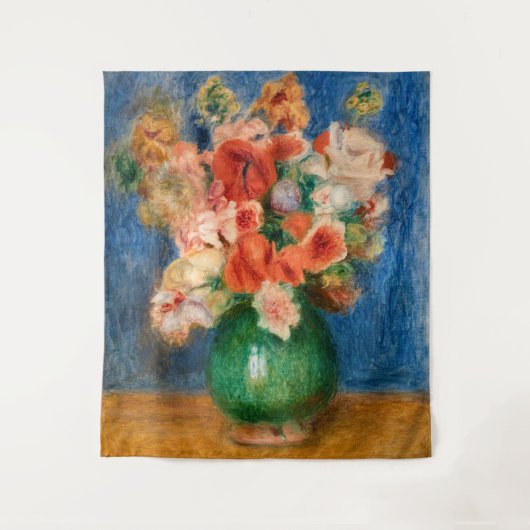 Pierre-Auguste Renoir - Bouquet Wandkleed (Voorkant)