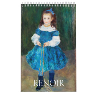 PIERRE AUGUSTE-RENOIR CALENDRIER D'ART FIN