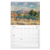 PIERRE AUGUSTE-RENOIR CALENDRIER D'ART FIN (Mar 2026)