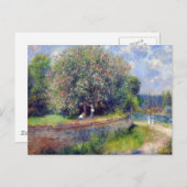 Pierre-Auguste Renoir Chestnut Tree Briefkaart (Voorkant / Achterkant)