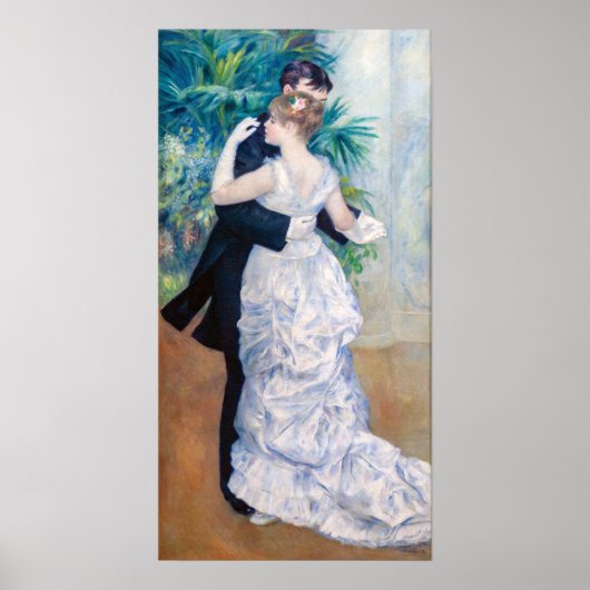 Pierre-Auguste Renoir - City Dance Poster (Voorkant)