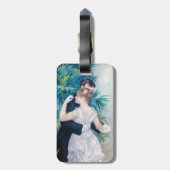 Pierre-Auguste Renoir - City Dance - QR-code Bagagelabel (Achterkant verticaal)