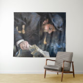 Pierre-Auguste Renoir - Claude Monet Reading Wandkleed (In Situ (horizontaal))