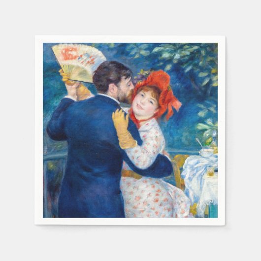 Pierre-Auguste Renoir - Country Dance Servet (Voorkant)