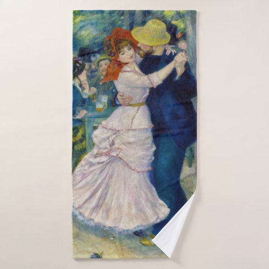 Pierre-Auguste Renoir - Dance te Bougival Bad Handdoek (Badhanddoek)