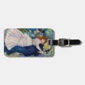 Pierre-Auguste Renoir - Dance te Bougival Bagagelabel (Voorkant horizontaal)