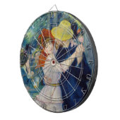 Pierre-Auguste Renoir - Dance te Bougival Dartbord (Voorkant Rechts)