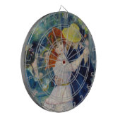 Pierre-Auguste Renoir - Dance te Bougival Dartbord (Voorkant Links)