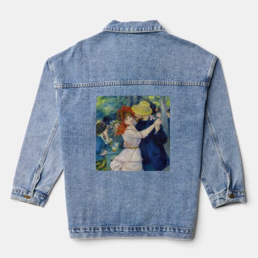 Pierre-Auguste Renoir - Dance te Bougival Denim Jacket (Achterkant)
