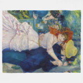 Pierre-Auguste Renoir - Dance te Bougival Fleece Deken (Voorkant (Horizontaal))