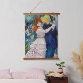 Pierre-Auguste Renoir - Dance te Bougival Hangend Wandkleed (Slaapkamer)