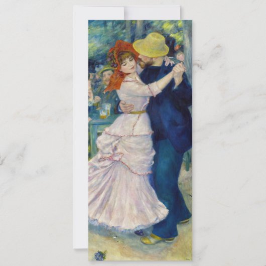 Pierre-Auguste Renoir - Dance te Bougival Kaart (Voorkant)