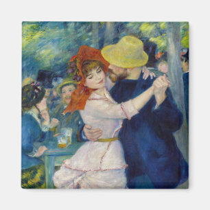 Pierre-Auguste Renoir - Dance te Bougival Magneet