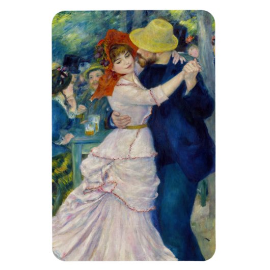 Pierre-Auguste Renoir - Dance te Bougival Magneet (Verticaal)