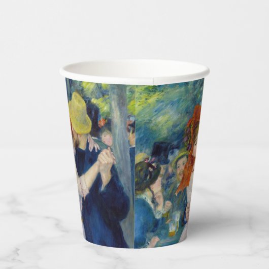 Pierre-Auguste Renoir - Dance te Bougival Papieren Bekers (Rechts)