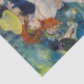 Pierre-Auguste Renoir - Dance te Bougival Tissuepapier (Detail)