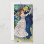 Pierre-Auguste Renoir - Dans aan de Bougival Bedankkaart (Voorkant)