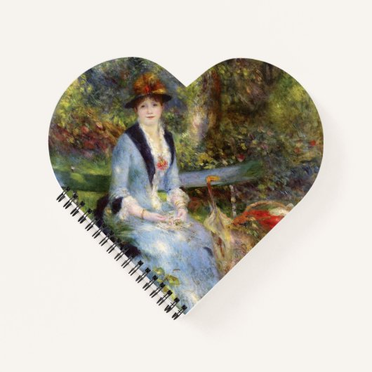Pierre-Auguste Renoir - Dans les Rozen Notitieboek (Voorkant)