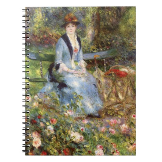 Pierre-Auguste Renoir - Dans les Rozen Notitieboek (Voorkant)