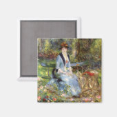 Pierre-Auguste Renoir - Dans les Rozen P Magneet (Voorkant / Achterkant)