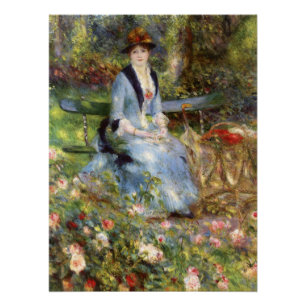 Pierre-Auguste Renoir - Dans les Rozen Perfect Poster