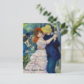 Pierre-Auguste Renoir - Dansen bij Bougival Briefkaart (Staand voorkant)