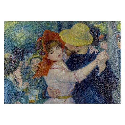Pierre-Auguste Renoir - Dansen bij Bougival Snijplank (Voorkant)
