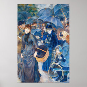Pierre-Auguste Renoir - De Paraplu's Poster