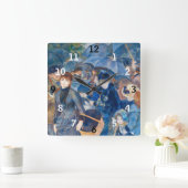 Pierre-Auguste Renoir - De Paraprellas Vierkante Klok (Huis)