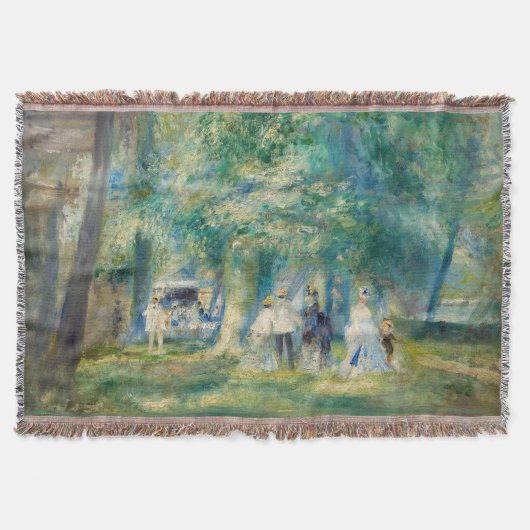 Pierre-Auguste Renoir - De partij in Saint-Cloud Deken (Voorkant)