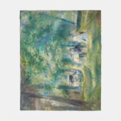 Pierre-Auguste Renoir - De partij in Saint-Cloud Fleece Deken (Voorkant)