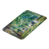 Pierre-Auguste Renoir - De partij in Saint-Cloud Magneet (Linkerzijde)