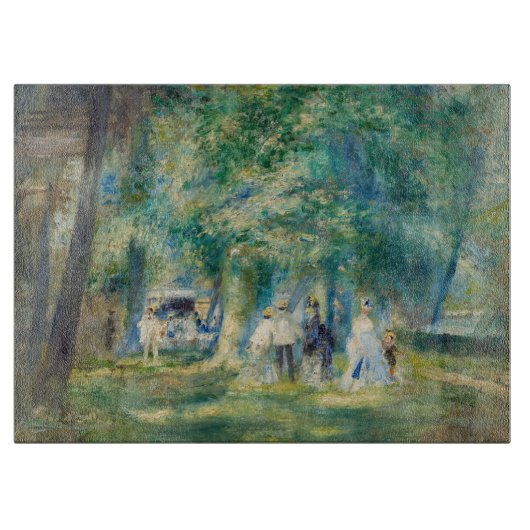 Pierre-Auguste Renoir - De partij in Saint-Cloud Snijplank (Voorkant)